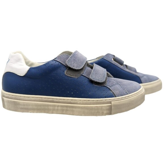 Natrino Boys Blue and White Sneakers Big Kids US 4.5 / EU 36 - Picture 1 of 5